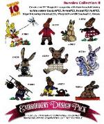 Amazing Designs 2024 Bunnies II Embroidery Disk